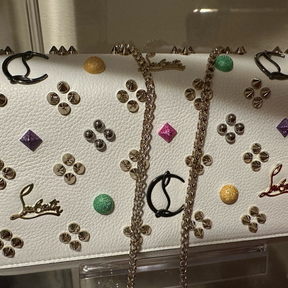 Christian Louboutin Paloma cross body Loubi in the sky!